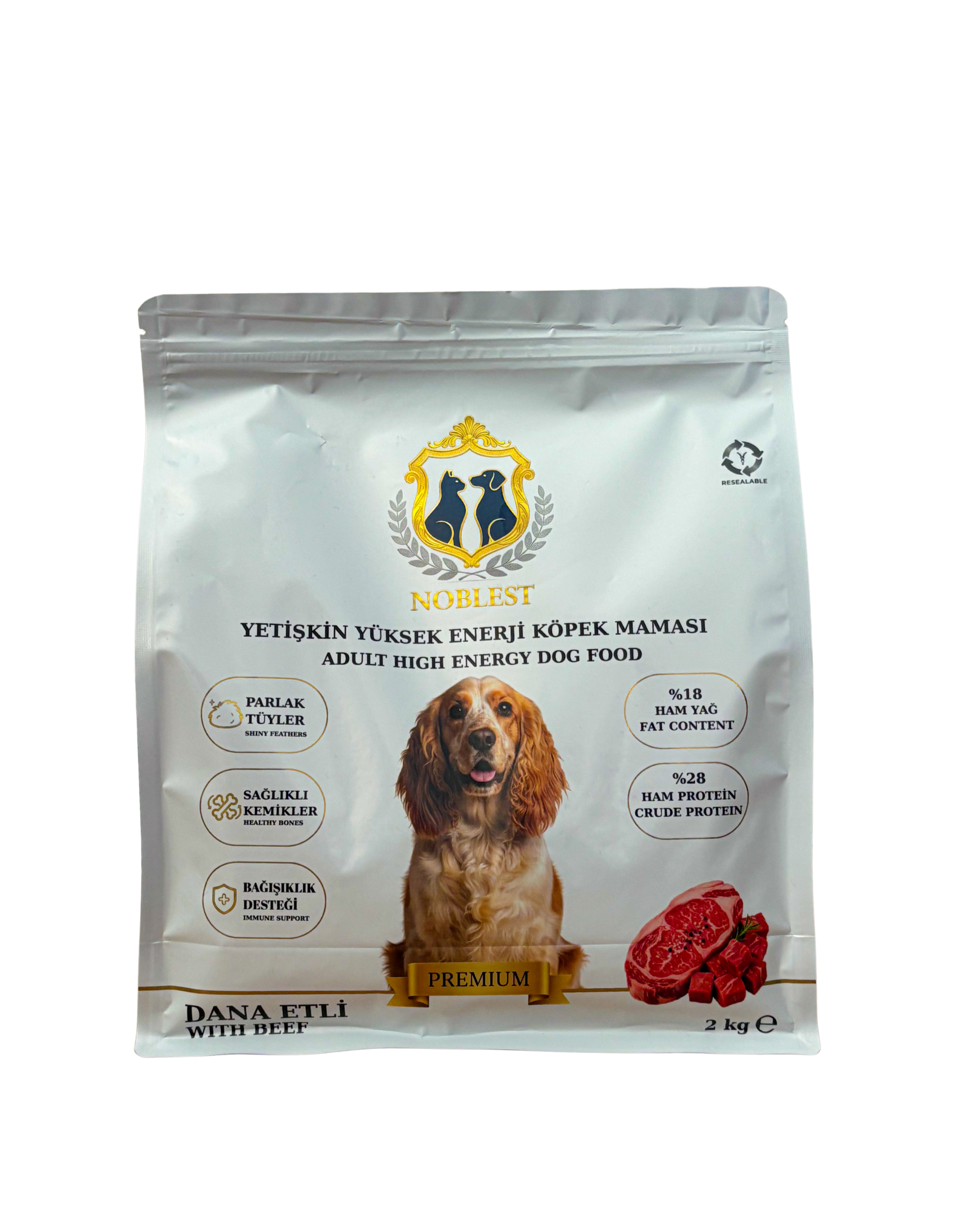 DANA ETLİ YETİŞKİN KÖPEK MAMASI 2 KG