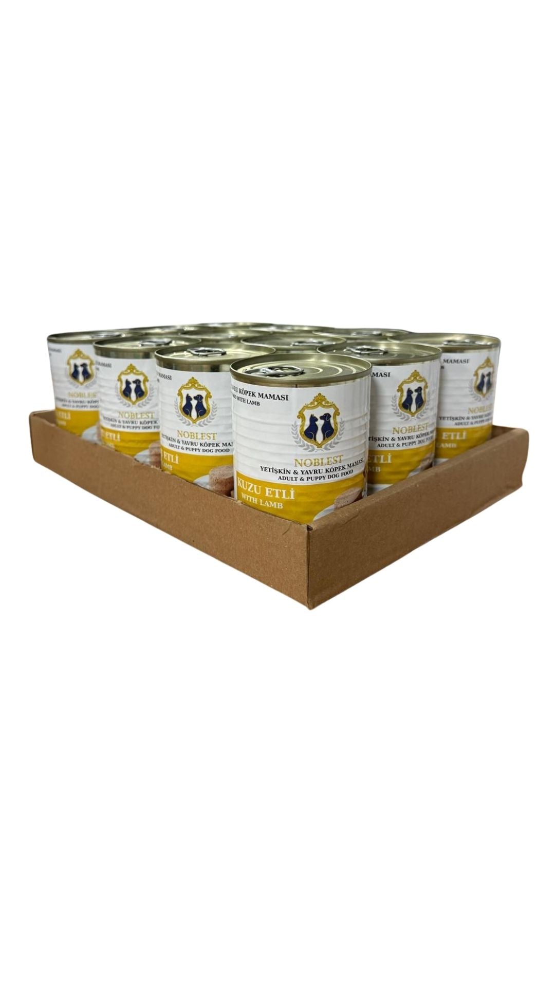 KUZU ETLİ YETİŞKİN & YAVRU KÖPEK PATE YAŞ MAMASI 12 X 415 gr