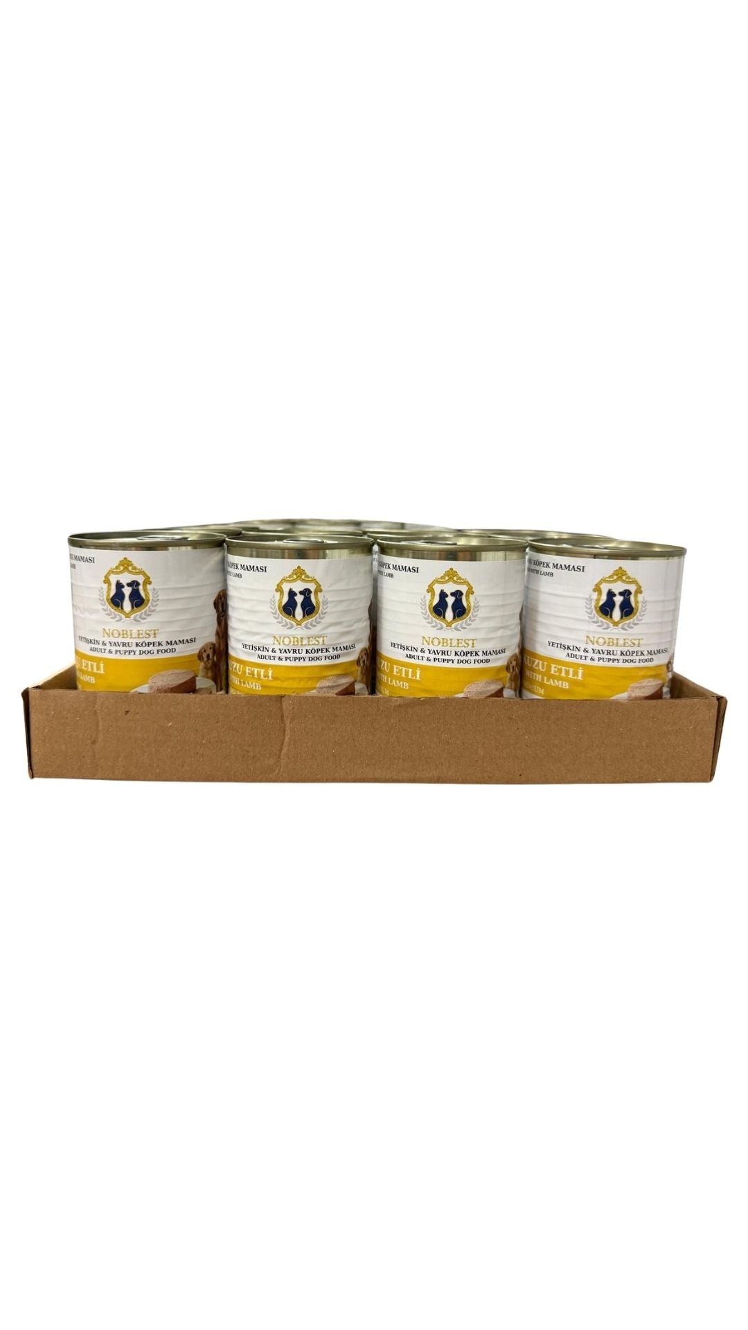 KUZU ETLİ YETİŞKİN & YAVRU KÖPEK PATE YAŞ MAMASI 12 X 415 gr