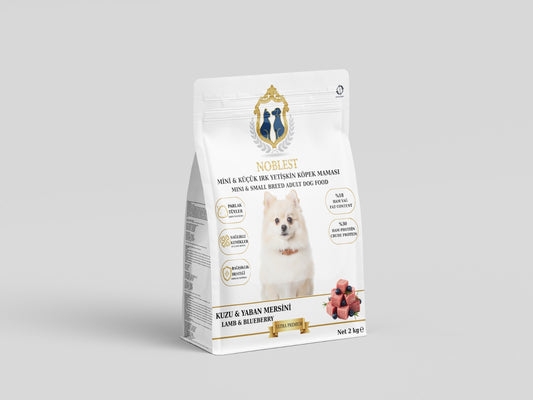 30 PROTEİN 18 YAĞ KUZU ETLİ  - YABAN MERSİNLİ MİNİ VE KÜÇÜK IRK YETİŞKİN KÖPEK MAMASI 2 KG